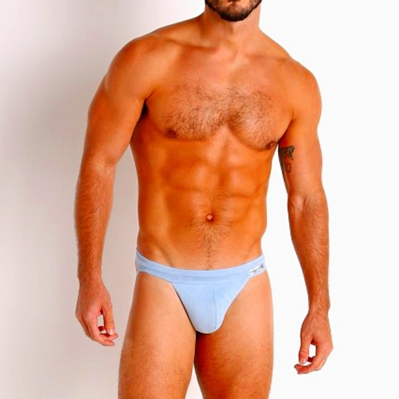 Modus Vivendi Other - Jockstrap Modus Vivendi Suede Light Blue New Mens
